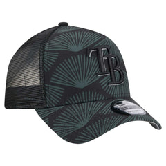 Tampa Bay Rays New Era 9FORTY A-Frame Trucker Adjustable Hat | MLB Outlet