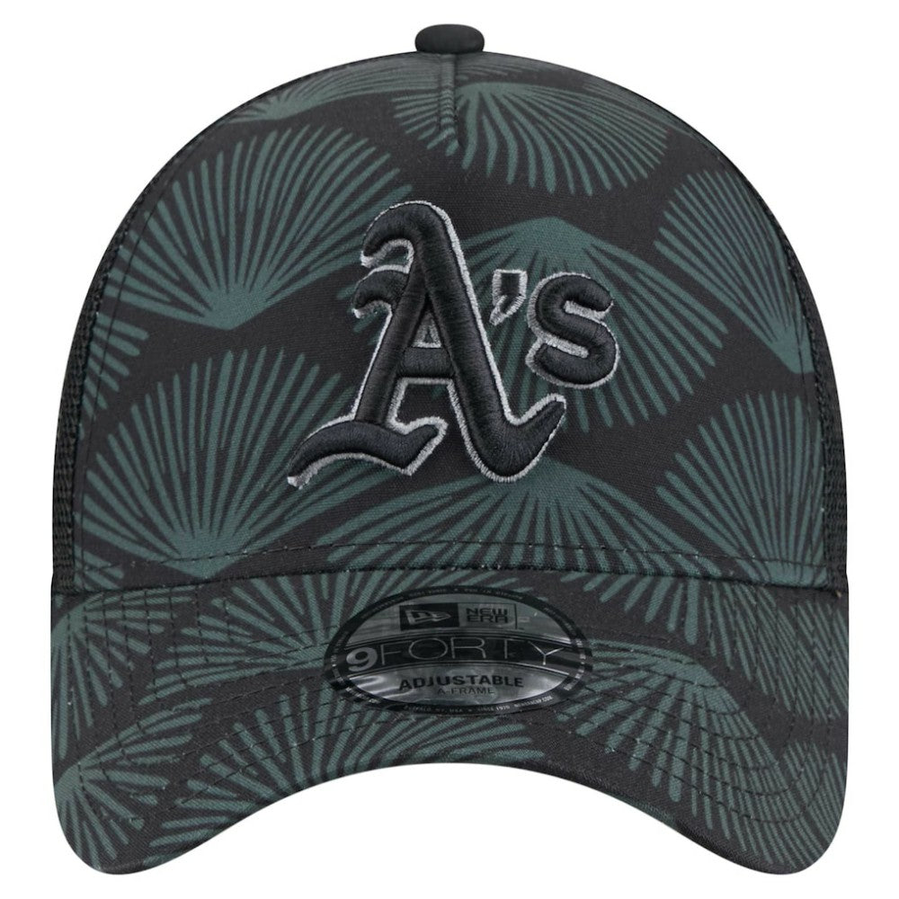 Athletics New Era 9FORTY A-Frame Trucker Adjustable Hat | MLB Discount