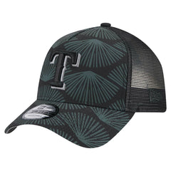 Texas Rangers New Era 9FORTY A-Frame Trucker Adjustable Hat | MLB Outlet