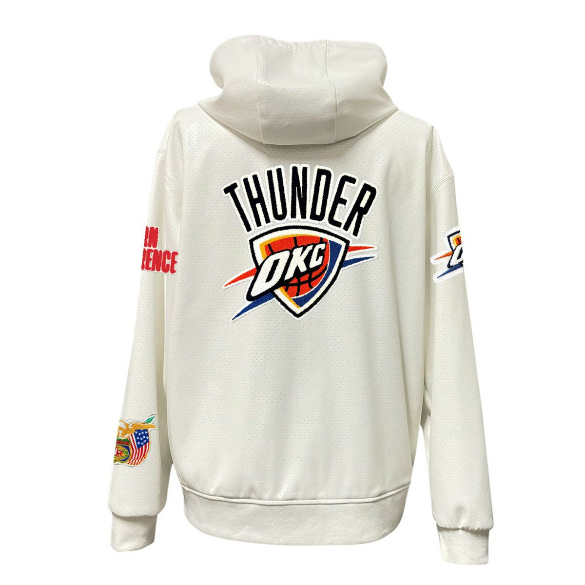 Oklahoma City Thunder Jeff Hamilton Vegan Leather Full-Zip Hoodie Online