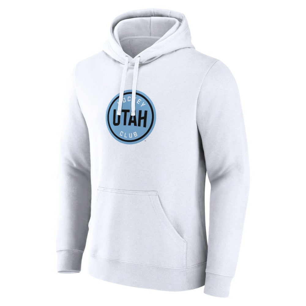 Utah Mammoth Fanatics Draft Logo Pullover Hoodie On Sale