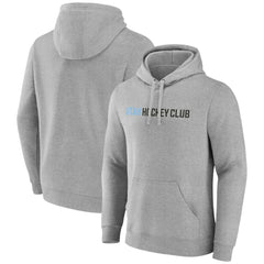 Utah Mammoth Fanatics Wordmark Logo Fleece Pullover Hoodie Outlet
