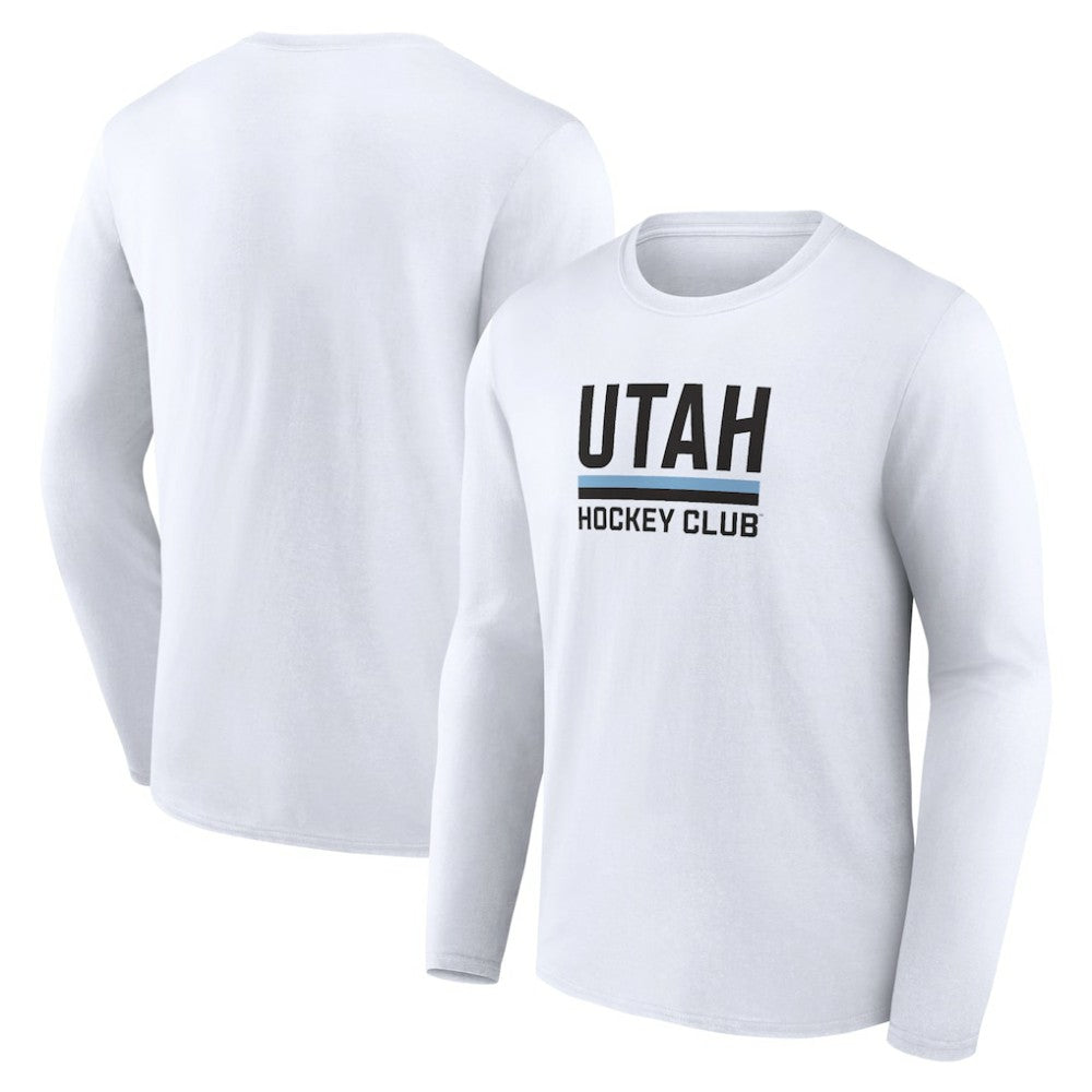 Utah Mammoth Fanatics Secondary Logo Long Sleeve T-Shirt For Sale
