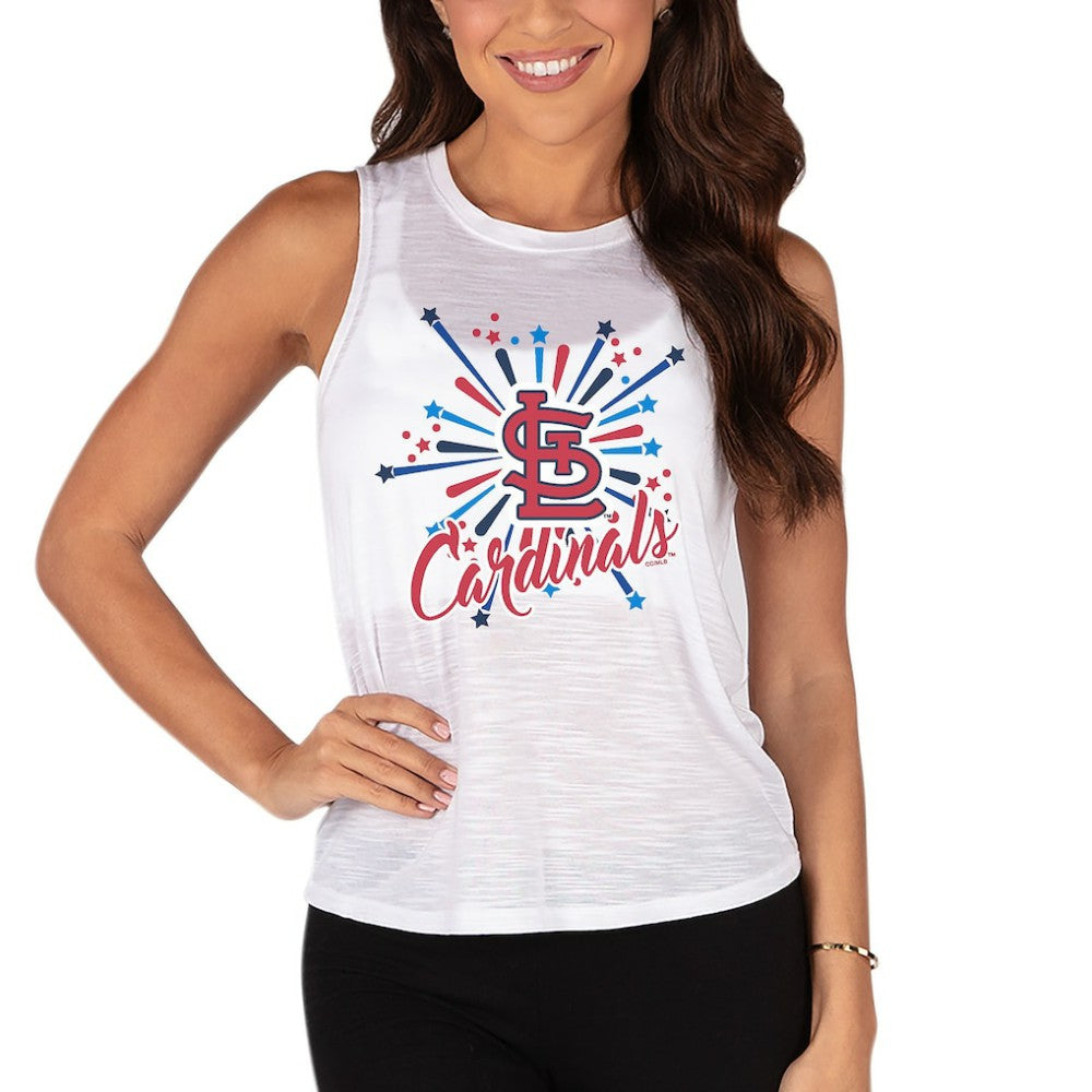 St. Louis Cardinals Concepts Sport Women's Infuse Tank Top | MLB US