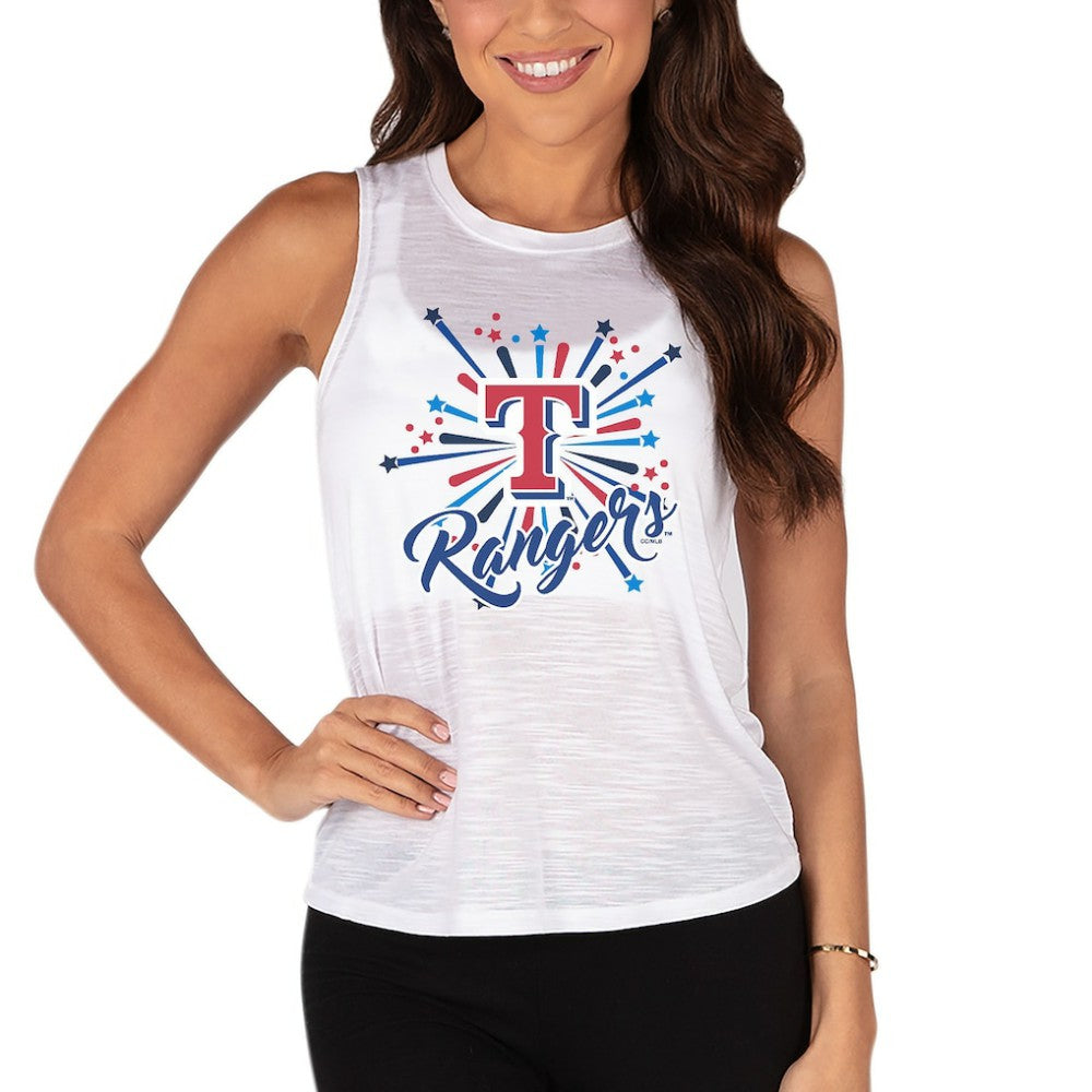Texas Rangers Concepts Sport Women's Infuse Tank Top | MLB Shop