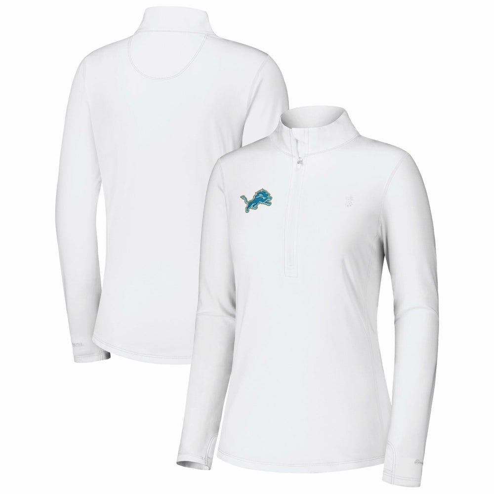 Detroit Lions Tommy Bahama Women's Sport Playa Vista IslandZone Quarter-Zip Jacket