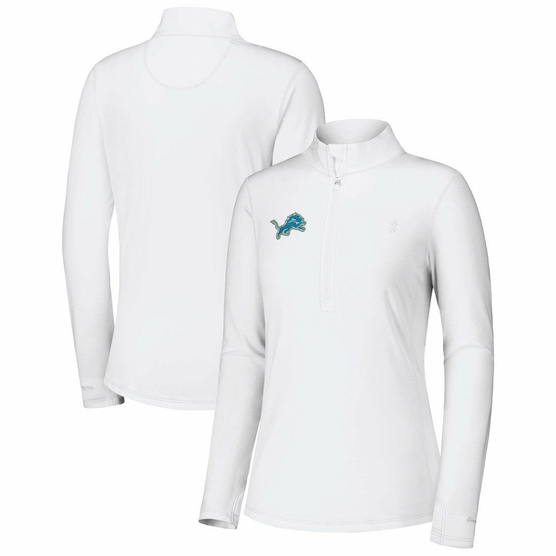 Detroit Lions Tommy Bahama Women's Sport Playa Vista IslandZone Quarter-Zip Jacket
