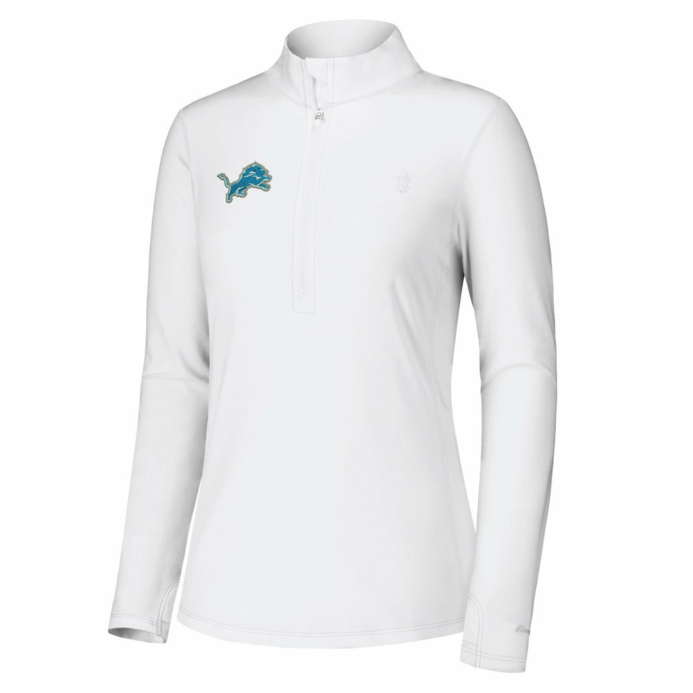Detroit Lions Tommy Bahama Women's Sport Playa Vista IslandZone Quarter-Zip Jacket