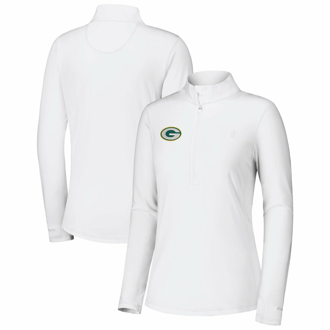 Green Bay Packers Tommy Bahama Women's Sport Playa Vista IslandZone Quarter-Zip Jacket