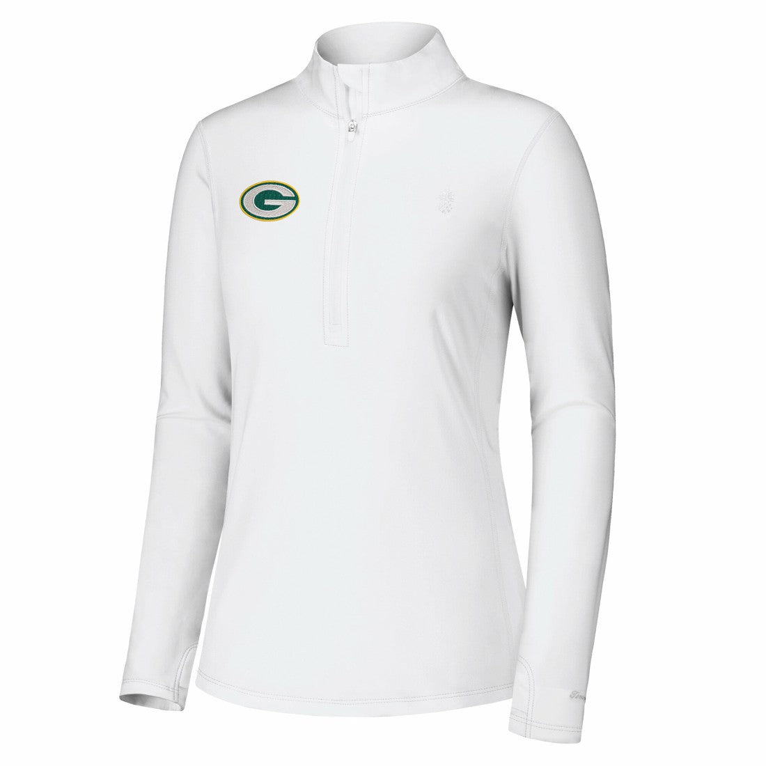 Green Bay Packers Tommy Bahama Women's Sport Playa Vista IslandZone Quarter-Zip Jacket