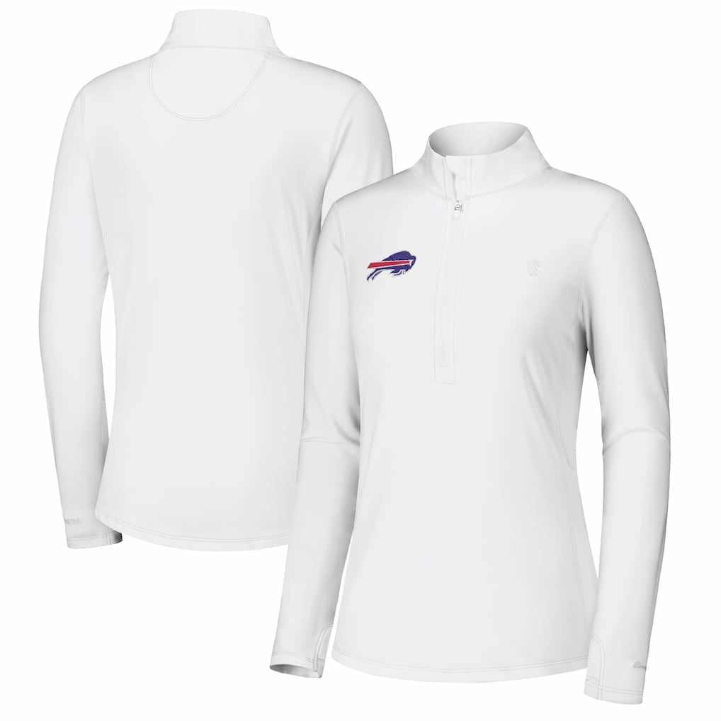 Buffalo Bills Tommy Bahama Women's Sport Playa Vista IslandZone Quarter-Zip Jacket