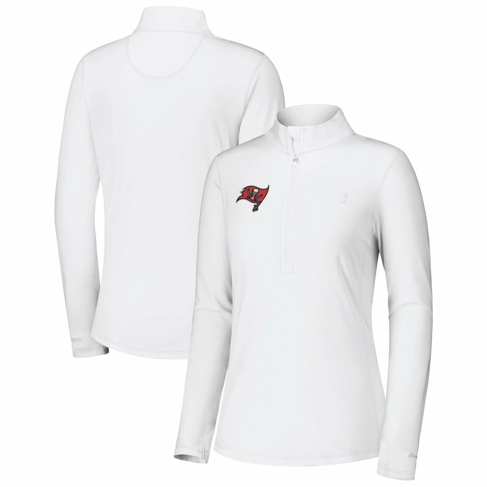 Tampa Bay Buccaneers Tommy Bahama Women's Sport Playa Vista IslandZone Quarter-Zip Jacket