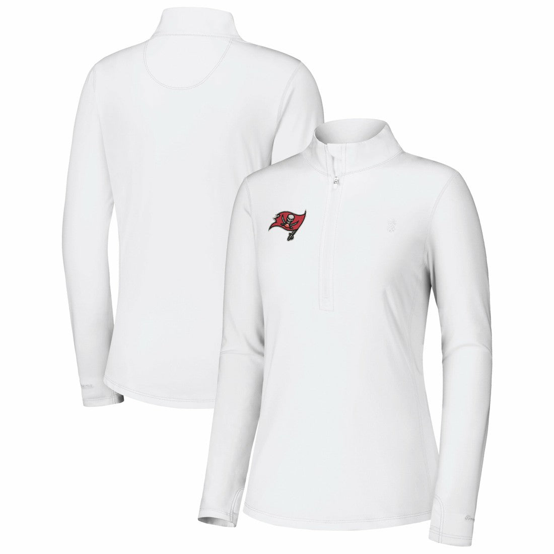 Tampa Bay Buccaneers Tommy Bahama Women's Sport Playa Vista IslandZone Quarter-Zip Jacket