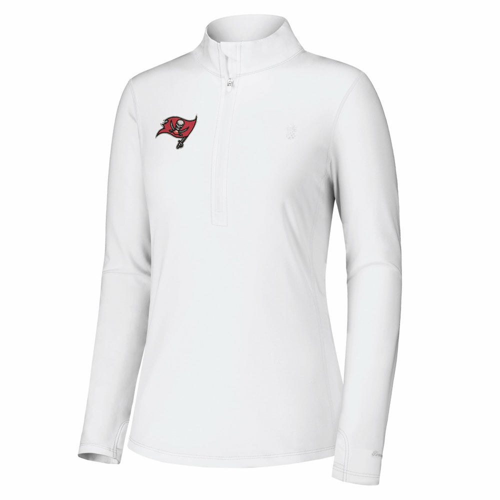 Tampa Bay Buccaneers Tommy Bahama Women's Sport Playa Vista IslandZone Quarter-Zip Jacket