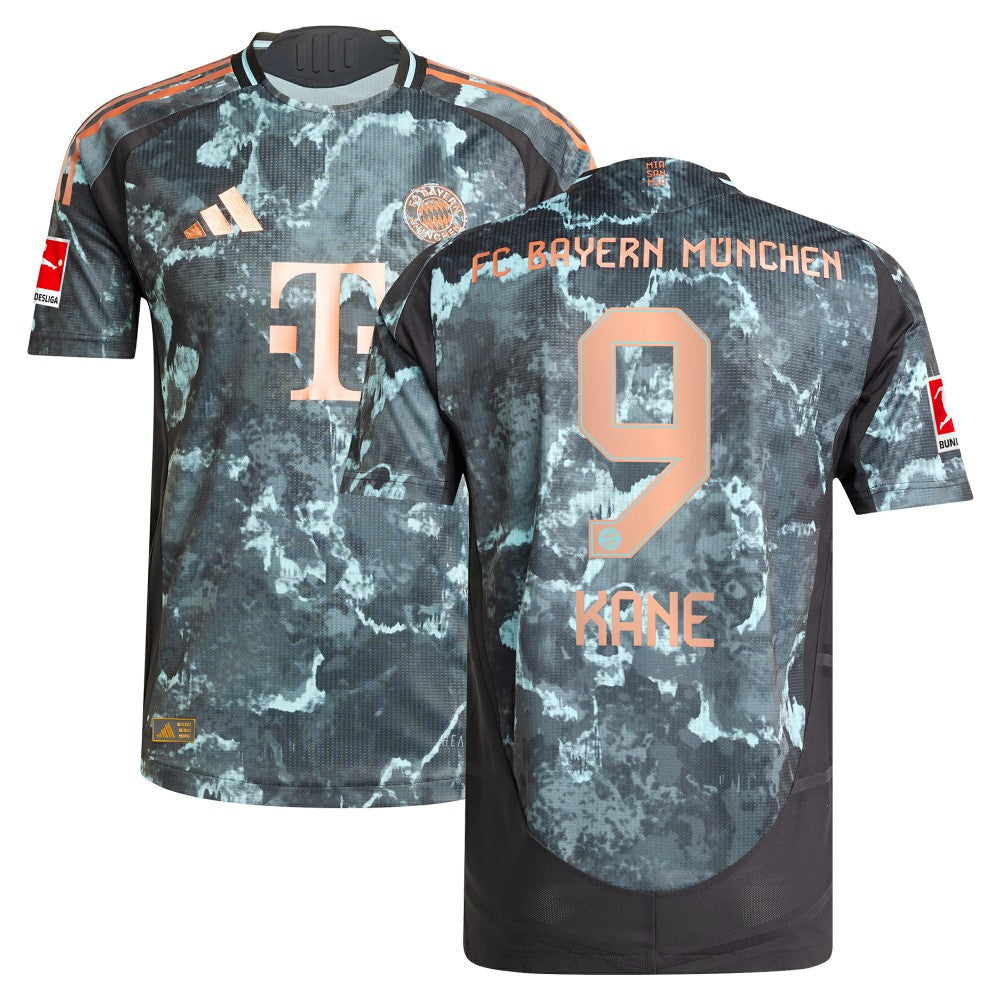 Harry Kane Bayern Munich 2024/25 Away Player Jersey Black - Adidas