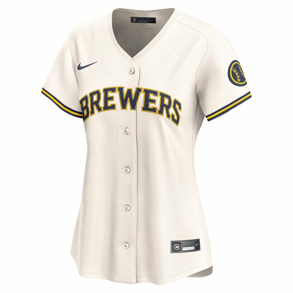 Milwaukee Brewers Nike Women's Home Limited Jersey | MLB New