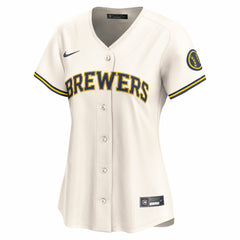 Milwaukee Brewers Nike Women's Home Limited Jersey | MLB New