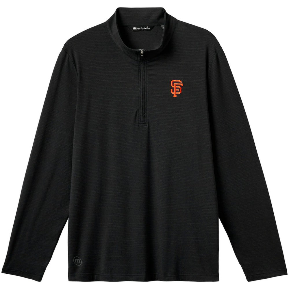 San Francisco Giants TravisMathew The Heater Quarter-Zip Pullover Top | MLB For sale