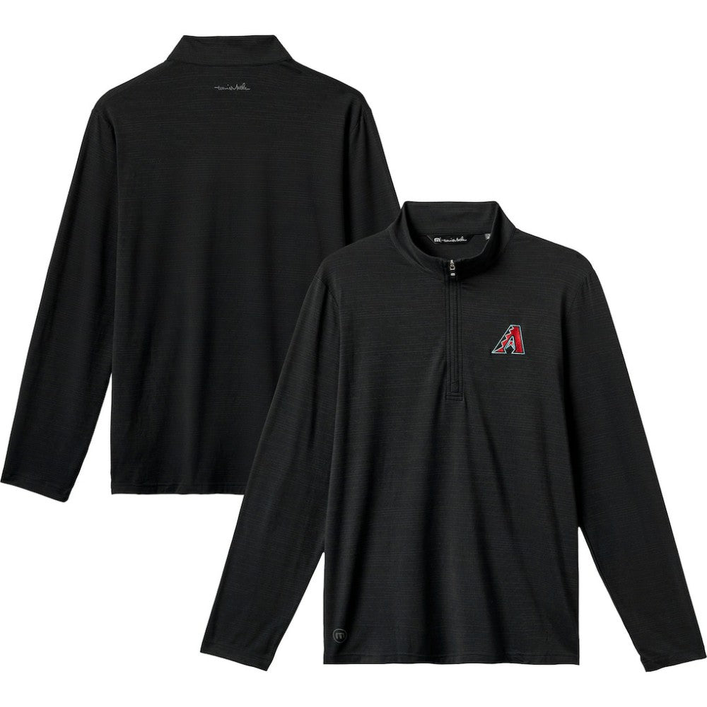Arizona Diamondbacks TravisMathew The Heater Quarter-Zip Pullover Top | MLB Discount