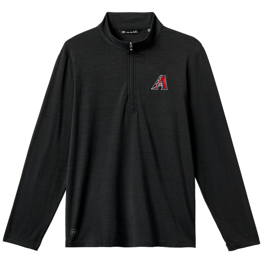 Arizona Diamondbacks TravisMathew The Heater Quarter-Zip Pullover Top | MLB Discount