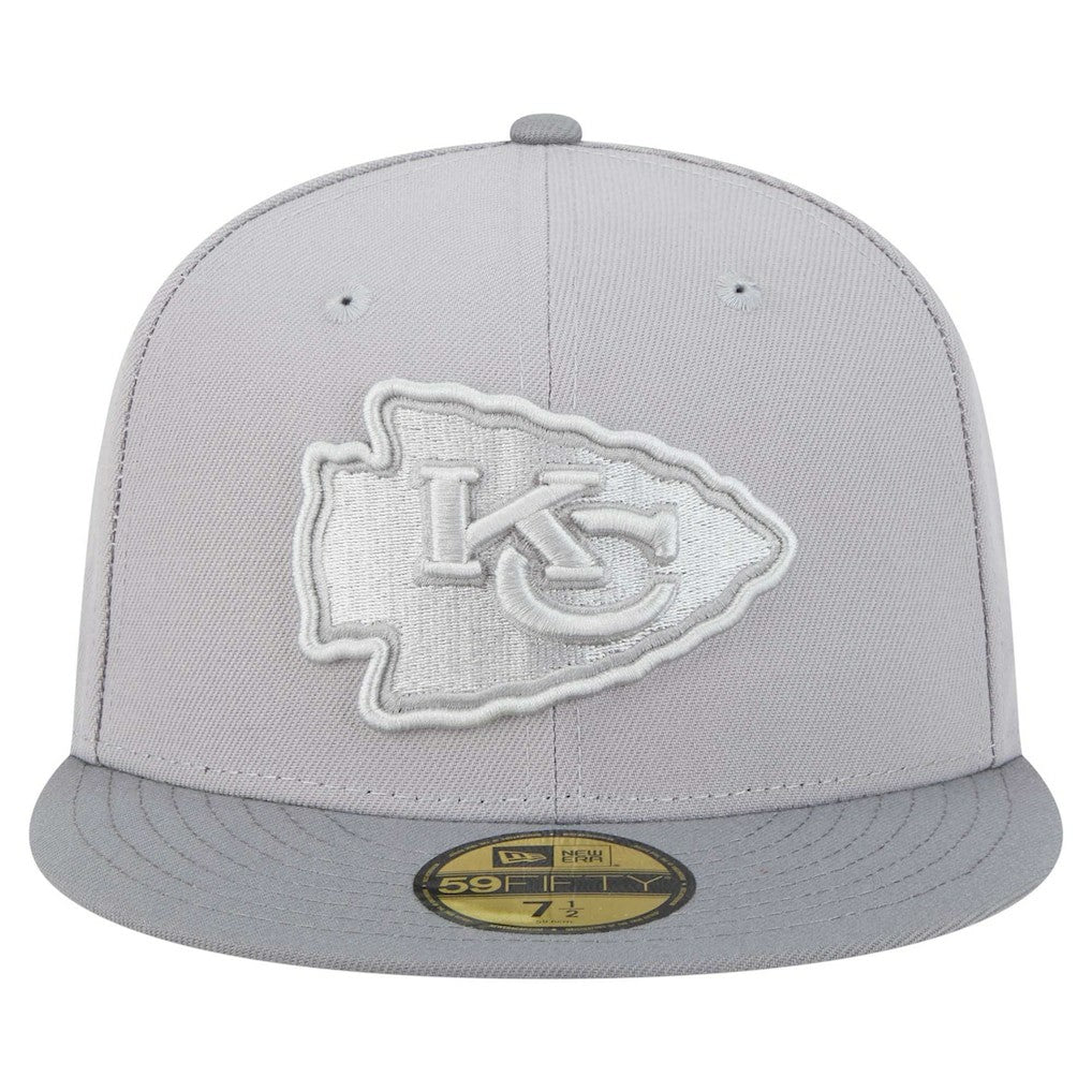 Kansas City Chiefs New Era Iron Cloud 59FIFTY Fitted Hat