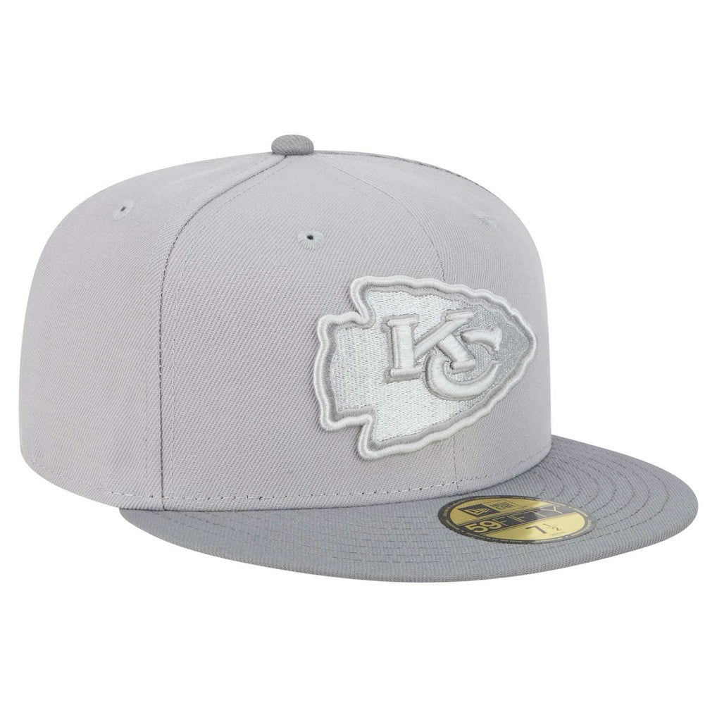 Kansas City Chiefs New Era Iron Cloud 59FIFTY Fitted Hat