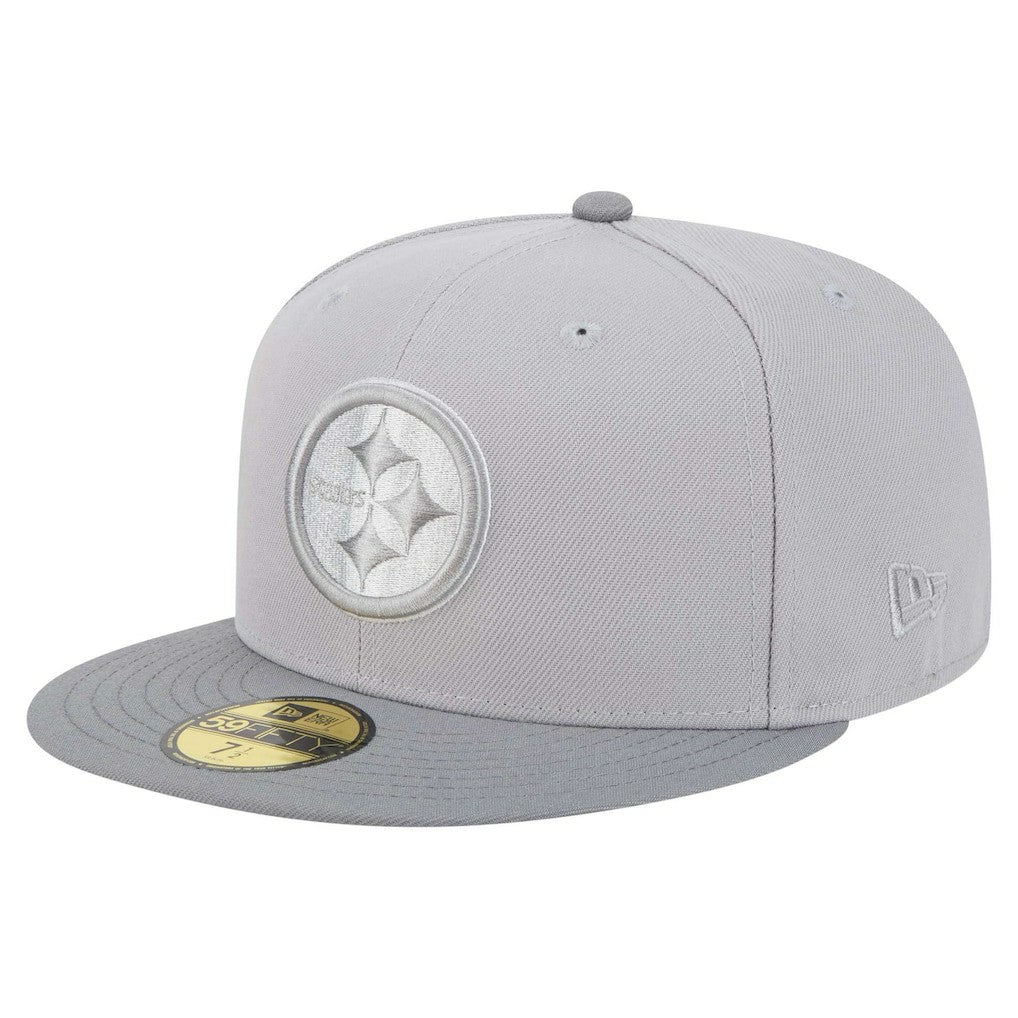 Pittsburgh Steelers New Era Iron Cloud 59FIFTY Fitted Hat