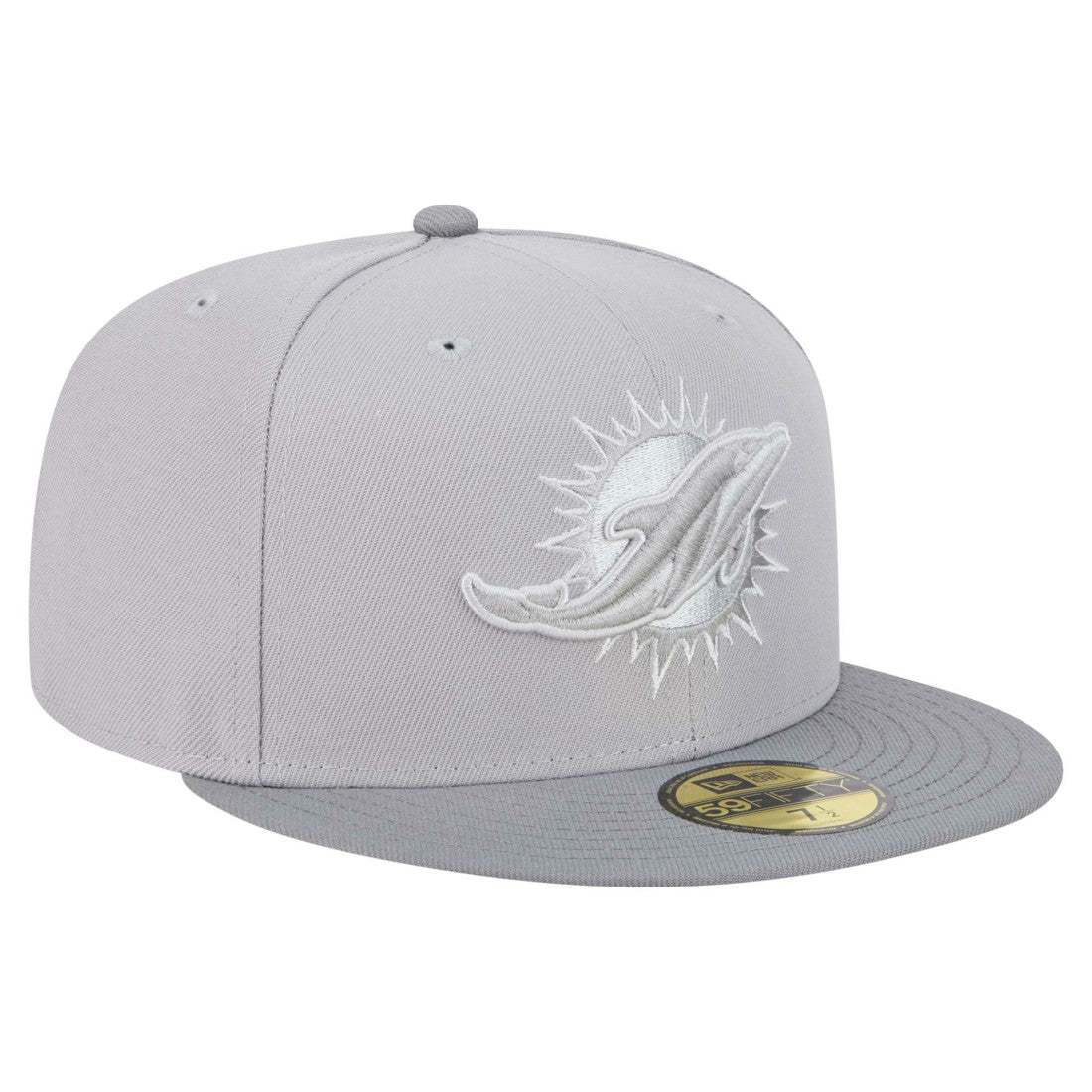 Miami Dolphins New Era Iron Cloud 59FIFTY Fitted Hat