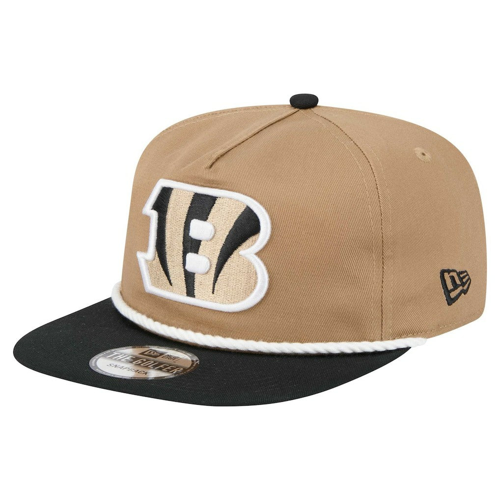Cincinnati Bengals New Era Desert Golfer Snapback Hat