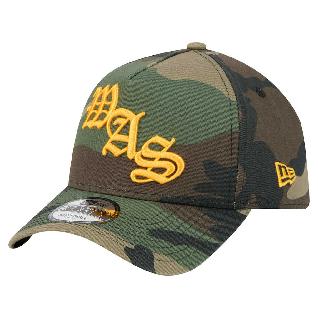 Washington Commanders New Era Mystic Camo A-Frame 9FORTY Adjustable Hat