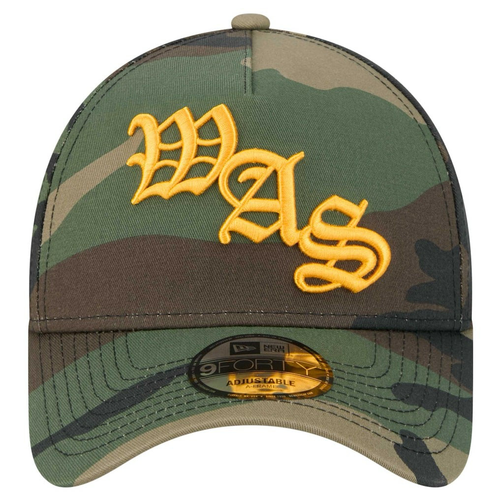 Washington Commanders New Era Mystic Camo A-Frame 9FORTY Adjustable Hat