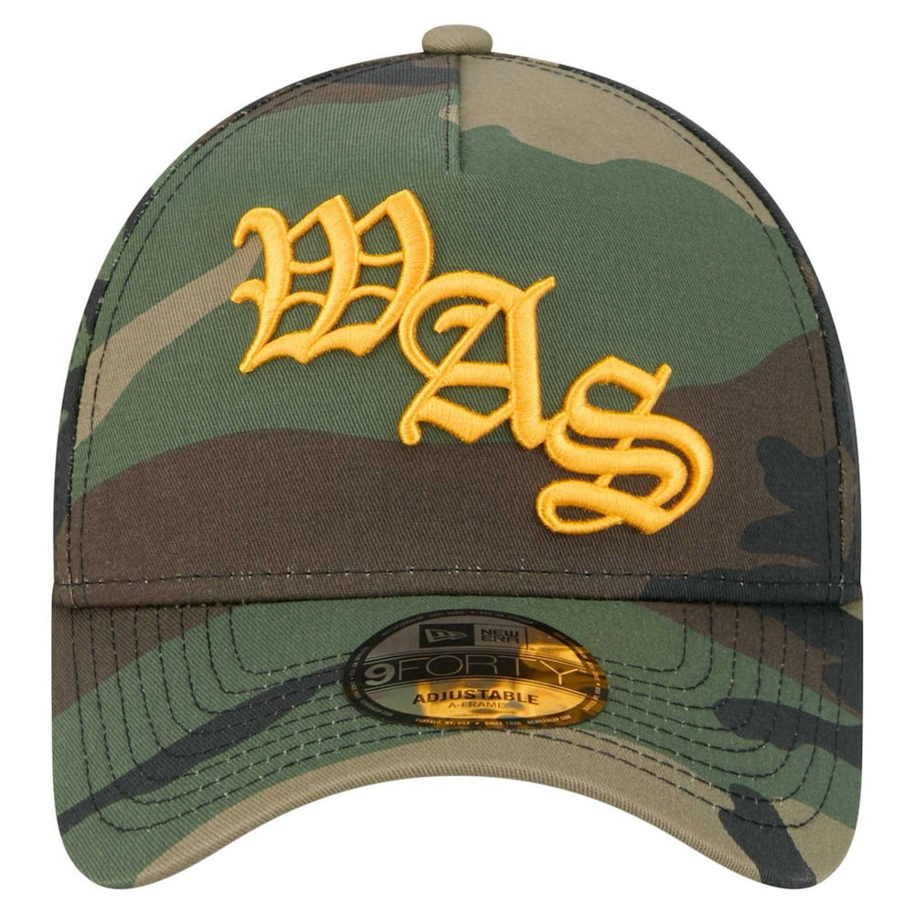 Washington Commanders New Era Mystic Camo A-Frame 9FORTY Adjustable Hat