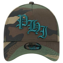 Philadelphia Eagles New Era Mystic Camo A-Frame 9FORTY Adjustable Hat