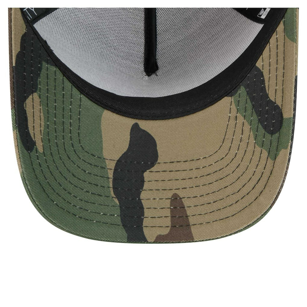 Philadelphia Eagles New Era Mystic Camo A-Frame 9FORTY Adjustable Hat