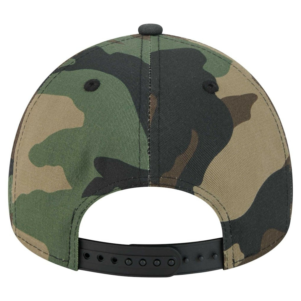 Pittsburgh Steelers New Era Mystic Camo A-Frame 9FORTY Adjustable Hat
