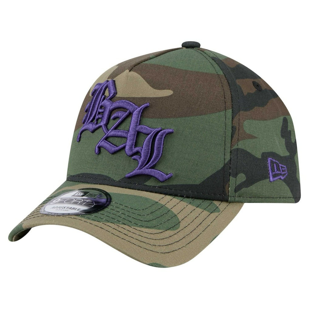 Baltimore Ravens New Era Mystic Camo A-Frame 9FORTY Adjustable Hat