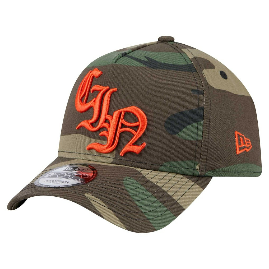 Cincinnati Bengals New Era Mystic Camo A-Frame 9FORTY Adjustable Hat