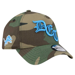 Detroit Lions New Era Mystic Camo A-Frame 9FORTY Adjustable Hat