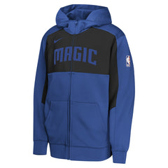 Orlando Magic Youth Authentic On-Court Showtime Performance Full-Zip Hoodie Discount