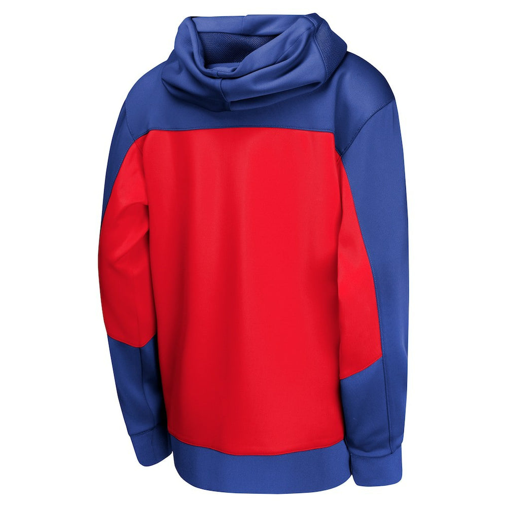 Philadelphia 76ers Youth Authentic On-Court Showtime Performance Full-Zip Hoodie New