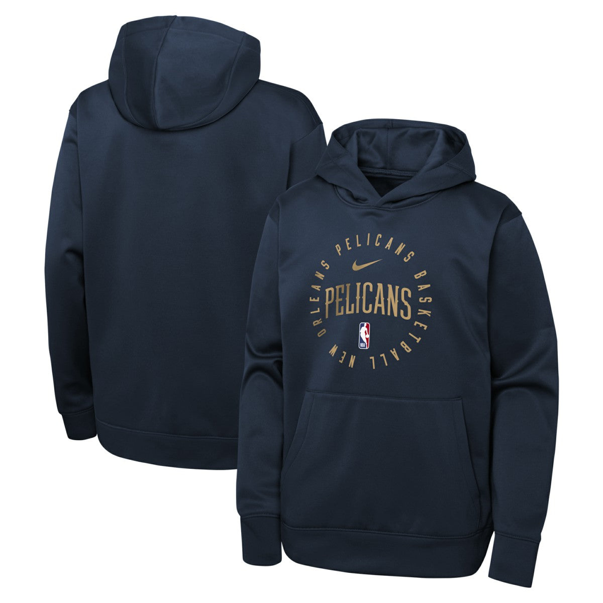 New Orleans Pelicans Youth Performance Practice Spotlight Pullover Hoodie On Sale