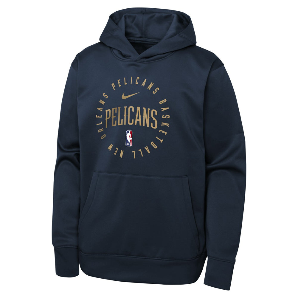 New Orleans Pelicans Youth Performance Practice Spotlight Pullover Hoodie On Sale
