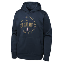 New Orleans Pelicans Youth Performance Practice Spotlight Pullover Hoodie On Sale