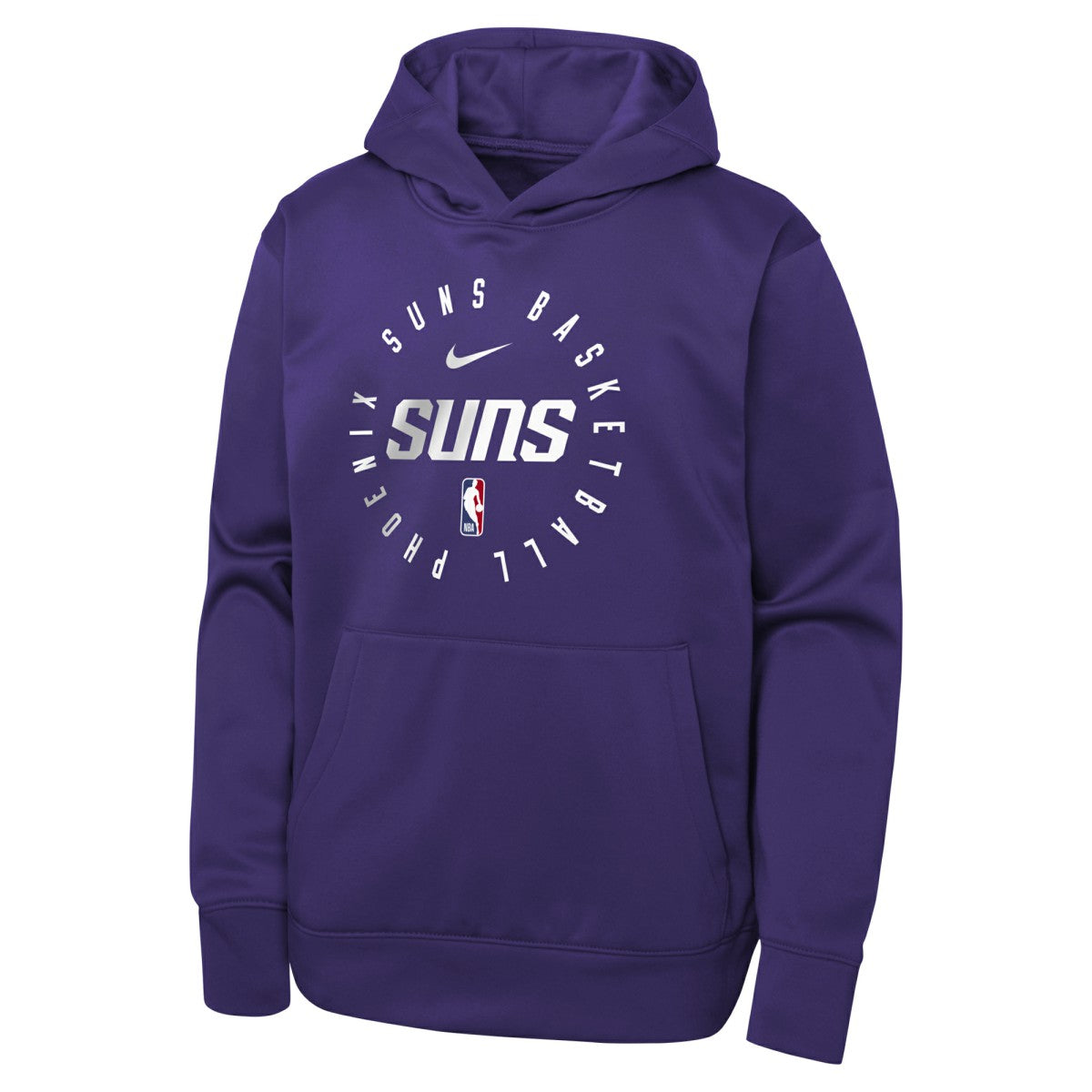 Phoenix Suns Youth Performance Practice Spotlight Pullover Hoodie For Sale