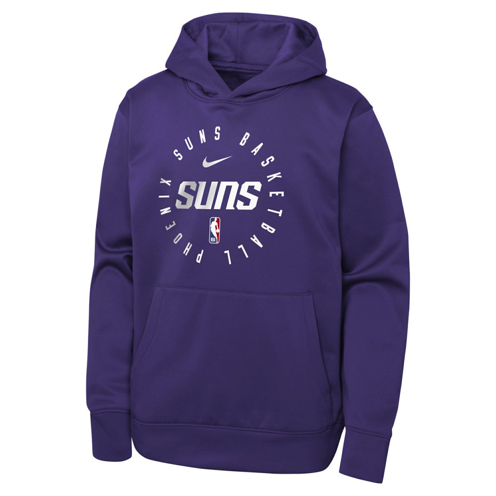 Phoenix Suns Youth Performance Practice Spotlight Pullover Hoodie For Sale