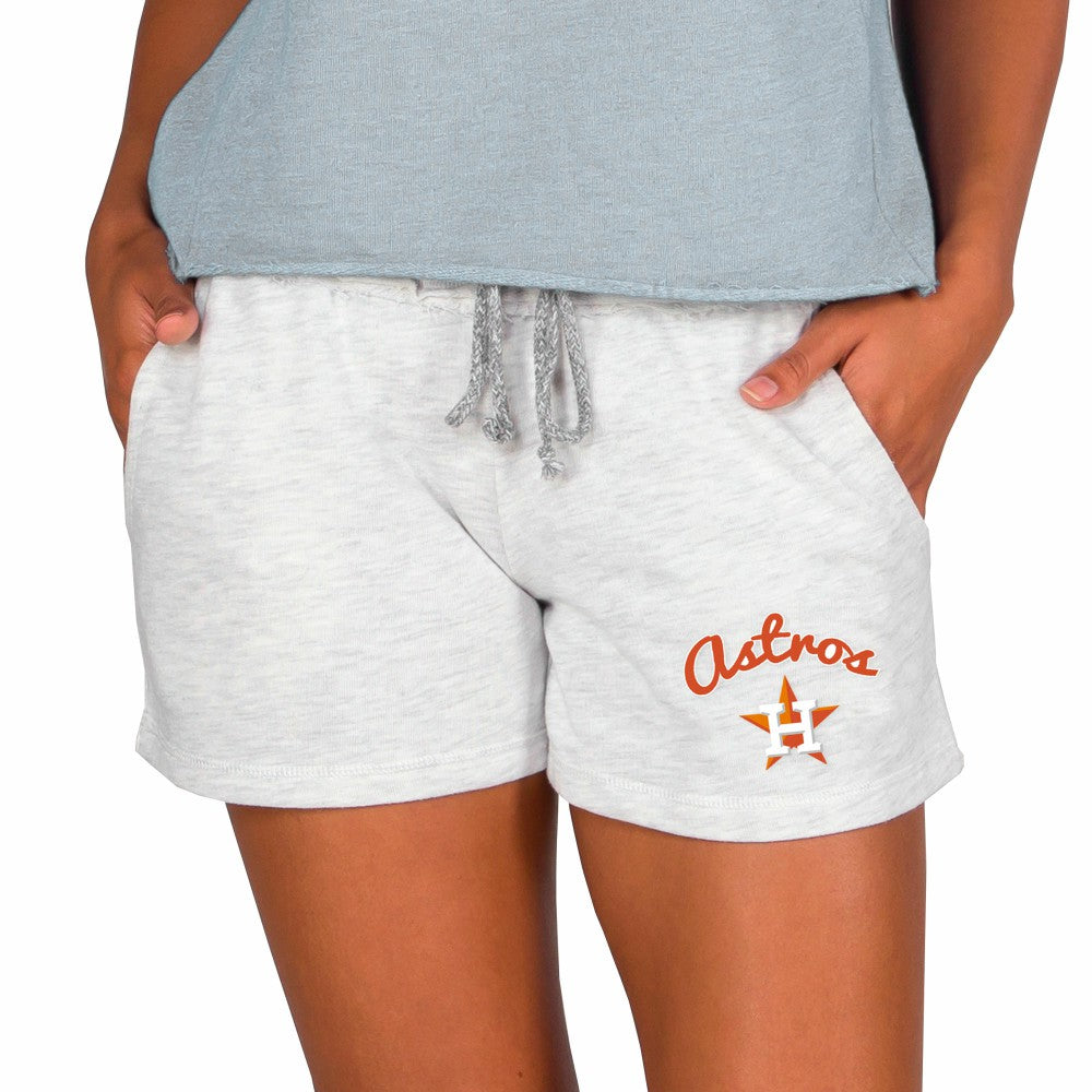Houston Astros Concepts Sport Women's Mainstream French Terry Tri-Blend Shorts | MLB US