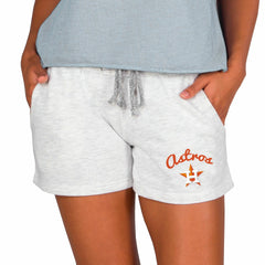 Houston Astros Concepts Sport Women's Mainstream French Terry Tri-Blend Shorts | MLB US