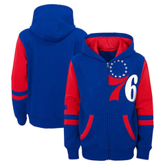 Philadelphia 76ers Preschool Straight To The League Full-Zip Hoodie On Sale