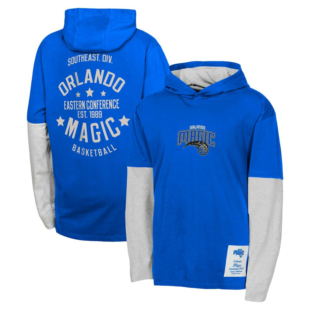 Orlando Magic Youth Small Ball Long Sleeve Hoodie T-Shirt Online