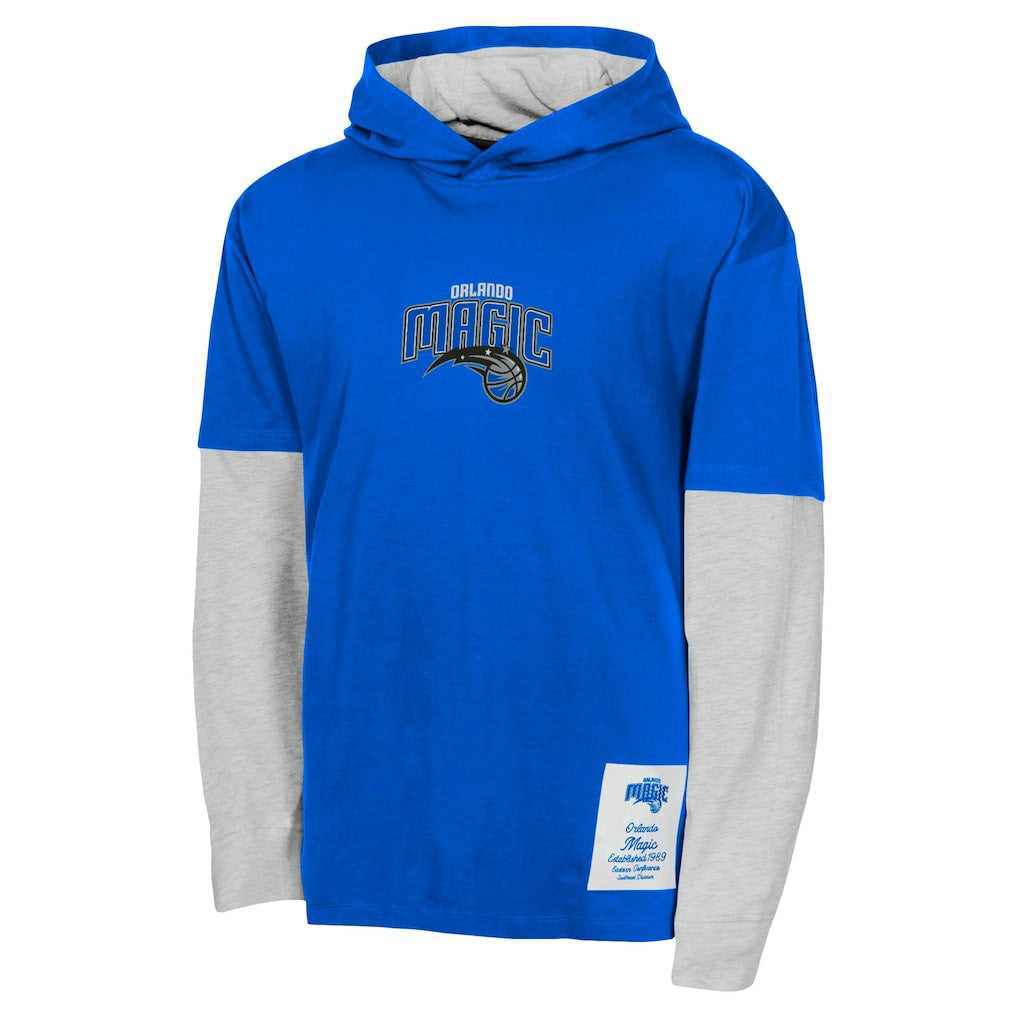 Orlando Magic Youth Small Ball Long Sleeve Hoodie T-Shirt Online